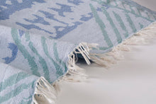 Load image into Gallery viewer, Telo mare in cotone Amon azzurro