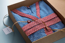 Load image into Gallery viewer, Red royal boho bathrobe gift idea