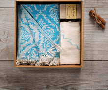Load image into Gallery viewer, Beauty box barocco turquoise