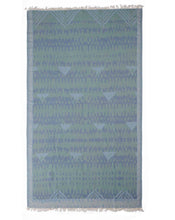 Load image into Gallery viewer, Telo mare in cotone Amon azzurro