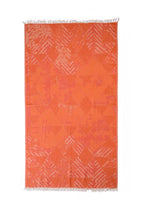 Load image into Gallery viewer, Telo mare in cotone Hapi arancione