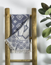 Load image into Gallery viewer, Gift idea 2 blue kilim towels
