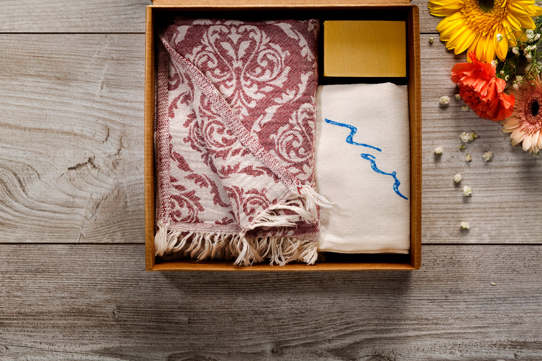 Beauty box barocco dark reddish